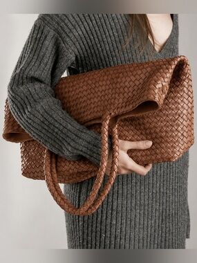 Officine Creative Raquel 002 Tote Bag Light Brown Handbag Purse